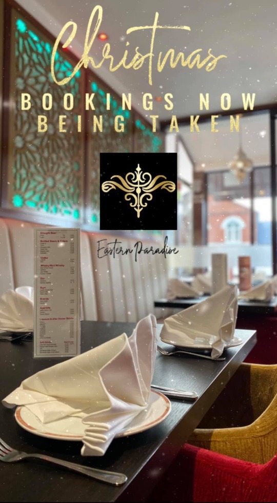 Christmas at Eastern Paradise Indian Milton Keynes, Number Christmas Party Destination The Grange, Maaya, Calcutta Brasserie, Spice Village, Patley