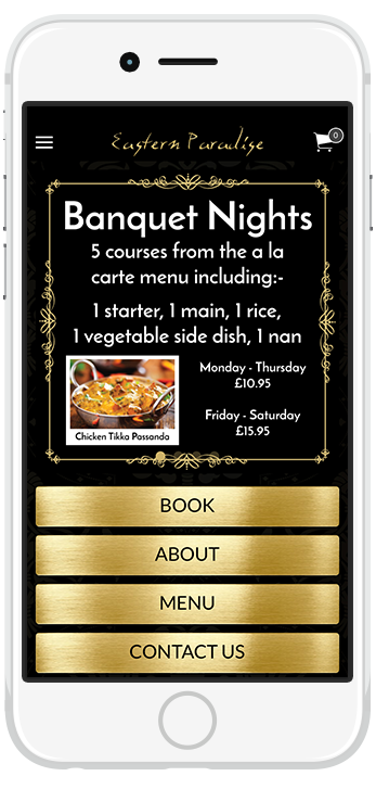 order indian food delivery from our iOS and Android app
